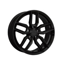 Primax 776 17X7 5-100 73.1 Hub +40 Offset Black Wheel Rim