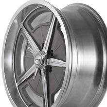 RIDLER 605 18X9.5 5-120.65 83.82 Hub 0 Offset Silver Wheel Rim