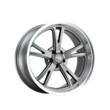 RIDLER 606 17X7 5-120.65 83.82 Hub 0 Offset Gray Wheel Rim