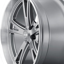 RIDLER 606 20X10 5-120.65 83.82 Hub 0 Offset Gray Wheel Rim