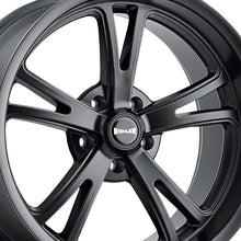 RIDLER 606 20X9 5-115 72.62 Hub 18 Offset Black Wheel Rim