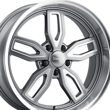 RIDLER 608 18X9 5-127 78.3 Hub 0 Offset Gray Wheel Rim