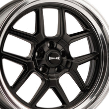 RIDLER 610 20X10 5-120.65 83.82 Hub 0 Offset Black Wheel Rim