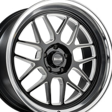 RIDLER 611 17X7 5-120.65 83.82 Hub 0 Offset Black Wheel Rim