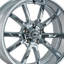 RIDLER 650 20X10 5-127 83.82 Hub 0 Offset Chrome Wheel Rim