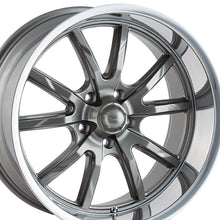 RIDLER 650 20X8.5 5-120.65 83.82 Hub 0 Offset Gray Wheel Rim