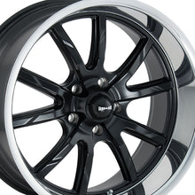 RIDLER 650 17X8 5-114.3 83.82 Hub 0 Offset Black Wheel Rim