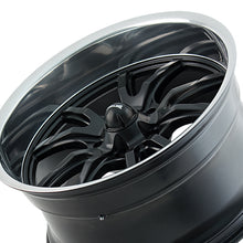 RIDLER 650 20X8.5 5-120.65 83.82 Hub 0 Offset Black Wheel Rim