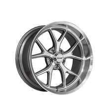 RIDLER 661 18X9.5 5x114.3 83.82 Hub 0 Offset Gloss Grey with Diamond Cut Face and Lip Wheel Rim