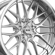 RIDLER 681 22X10.5 5-120.65 83.82 Hub 10 Offset Silver Wheel Rim