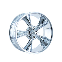 RIDLER 695 18X9.5 5-120.65 83.82 Hub 6 Offset Chrome Wheel Rim