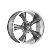 RIDLER 695 17X8 5-120.65 83.82 Hub 0 Offset Gray Wheel Rim