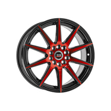 Spec-1 SP-51 Gloss Black & Red Machined 18X8 4x100/4x114.3 73.1 Hub 38 Offset Black, Red Wheel Rim