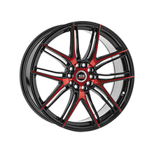 Spec-1 SP-56 Gloss Black & Red Machined 18X8 4x100/4x114.3 73.1 Hub 38 Offset Black, Red Wheel Rim