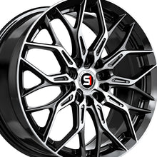 Spec-1 SP-57 Gloss Black & Machined 17X7.5 4x100/4x114.3 73.1 Hub 42 Offset Black Wheel Rim