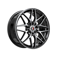 Spec-1 SP-60 Gloss Black & Machined 17X7.5 4x100/4x114.3 73.1 Hub 42 Offset Black Wheel Rim