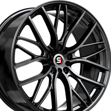 Spec-1 SP-61 Gloss Black 17X8 4x100/4x114.3 73.1 Hub 42 Offset Black Wheel Rim