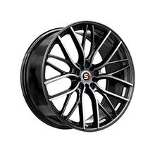 Spec-1 SP-61 Gloss Black & Machined 18X8 4x100/4x114.3 73.1 Hub 38 Offset Black Wheel Rim