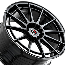 Spec-1 SP-64 Gloss Black 18X10 Blank 4x/5x 73.1 Hub 22 Offset Black Wheel Rim