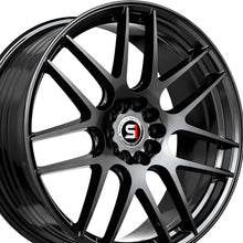 Spec-1 SP-65 Gloss Black 18X8 4x100/4x114.3 73.1 Hub 34 Offset Black Wheel Rim