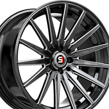 Spec-1 SP-69 Gloss Black & Milled 18X8 4x100/4x114.3 73.1 Hub 38 Offset Black Wheel Rim