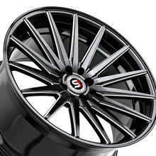 Spec-1 SP-69 Gloss Black & Milled 17X7.5 5x100/5x114.3 73.1 Hub 42 Offset Black Wheel Rim