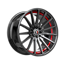 Spec-1 SP-69 Gloss Black & Red Undercut 17X7.5 5x110/5x114.3 73.1 Hub 42 Offset Black, Red Wheel Rim
