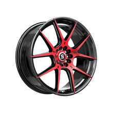 Spec-1 SP-71 Gloss Black & Red Machined 20X8.5 5x114.3/5x120 73.1 Hub 38 Offset Black, Red Wheel Rim