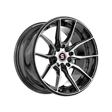 Spec-1 SP-77 Gloss Black & Machined 16X8 5x100/5x114.3 73.1 Hub 20 Offset Black Wheel Rim
