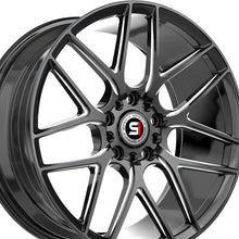 Spec-1 SP-78 Gloss Black & Milled 16X7.5 4x100/4x114.3 73.1 Hub 30 Offset Black Wheel Rim