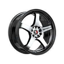 Spec-1 SPT-31 Gloss Black & Machined 20X9 5x112/5x114.3 73.1 Hub 38 Offset Black Wheel Rim