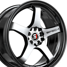 Spec-1 SPT-31 Gloss Black & Machined 20X9 5x112/5x114.3 73.1 Hub 38 Offset Black Wheel Rim