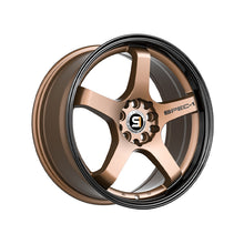 Spec-1 SPT-31 Matte Bronze & Black Lip 18X8.5 4x100/4x114.3 73.1 Hub 38 Offset Bronze, Black Wheel Rim