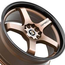 Spec-1 SPT-31 Matte Bronze & Black Lip 18X8.5 4x100/4x114.3 73.1 Hub 38 Offset Bronze, Black Wheel Rim