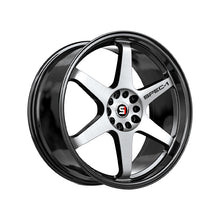 Spec-1 SPT-33 Gloss Black & Machined 19X8.5 5x100/5x114.3 73.1 Hub 38 Offset Black Wheel Rim