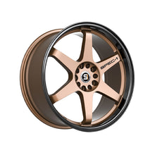 Spec-1 SPT-33 Matte Bronze & Black Lip 19X10.5 Blank 4x/5x 73.1 Hub 22 Offset Bronze, Black Wheel Rim