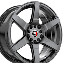 Spec-1 SPT-34 Gloss Black 16X7 5x100/5x114.3 73.1 Hub 30 Offset Black Wheel Rim