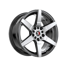 Spec-1 SPT-34 Gloss Black & Machined 16X7 5x100/5x114.3 73.1 Hub 30 Offset Black Wheel Rim