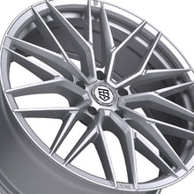 TIS Motorsports 505S 20X8.5 5X4.50 73.1 Hub +35 Offset Silver Wheel Rim