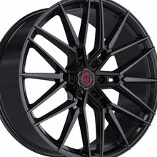 TIS Motorsports 506B 22X10 6X135 87.1 Hub +24 Offset Gloss Black Wheel Rim