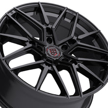 TIS Motorsports 506B 22X10 6X5.50 106.2 Hub +24 Offset Black Wheel Rim