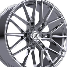 TIS Motorsports 506C 26X10 6X5.50 106.2 Hub +24 Offset Chrome Plated Wheel Rim