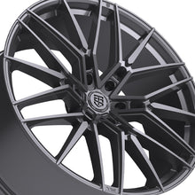 TIS Motorsports 506GM 22X10 6X5.50 106.2 Hub +24 Offset Anthracite Wheel Rim