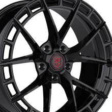 TIS Motorsports 504B 22X10 6X135 87.1 Hub +24 Offset Gloss Black Wheel Rim