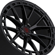 TIS Motorsports 504B 22X10 6X135 87.1 Hub +24 Offset Gloss Black Wheel Rim