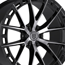 TIS Motorsports 504MB 22X10 6X135 87.1 Hub +24 Offset Machined & Black Wheel Rim