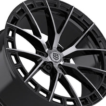 TIS Motorsports 504MB 22X10 6X5.50 106.2 Hub +24 Offset Black Wheel Rim