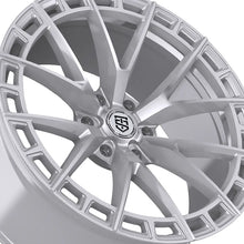 TIS Motorsports 504MS 22X10 6X135 87.1 Hub +24 Offset Machined & Silver Wheel Rim