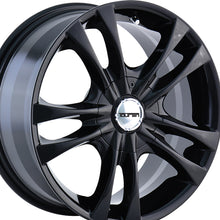 TOUREN TR22 16X7 5-100/5-114.3 72.62 Hub 40 Offset Black Wheel Rim