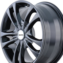 TOUREN TR22 15X7 5-100/5-114.3 72.62 Hub 40 Offset Black Wheel Rim